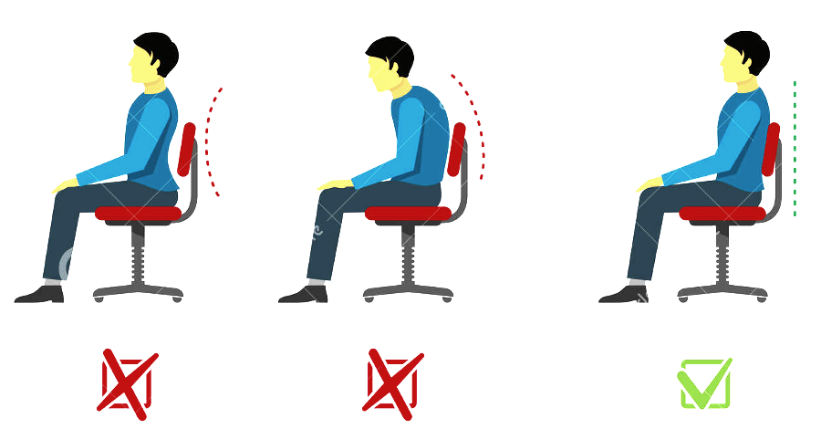 higiene postural sentado